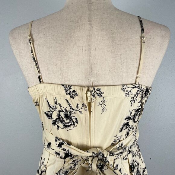 Maurices Floral Print Spaghetti Strap Midi Dress Size 3/4 EUC - Picture 6 of 8